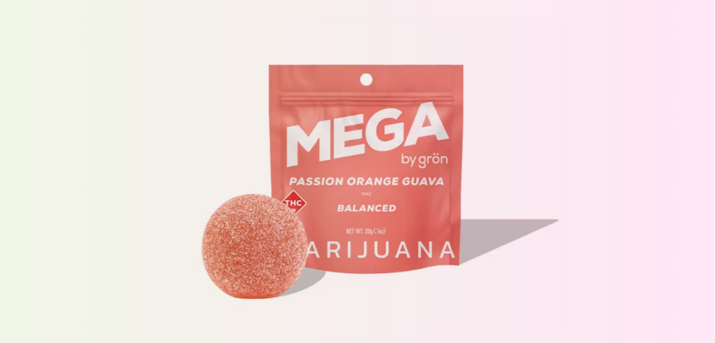 MEGA by Grön cannabis label.